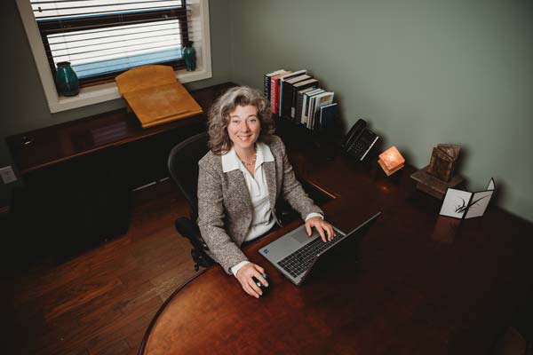 Tina S. Gray in her law office