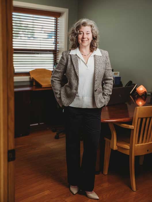 Tina S. Gray in her law office